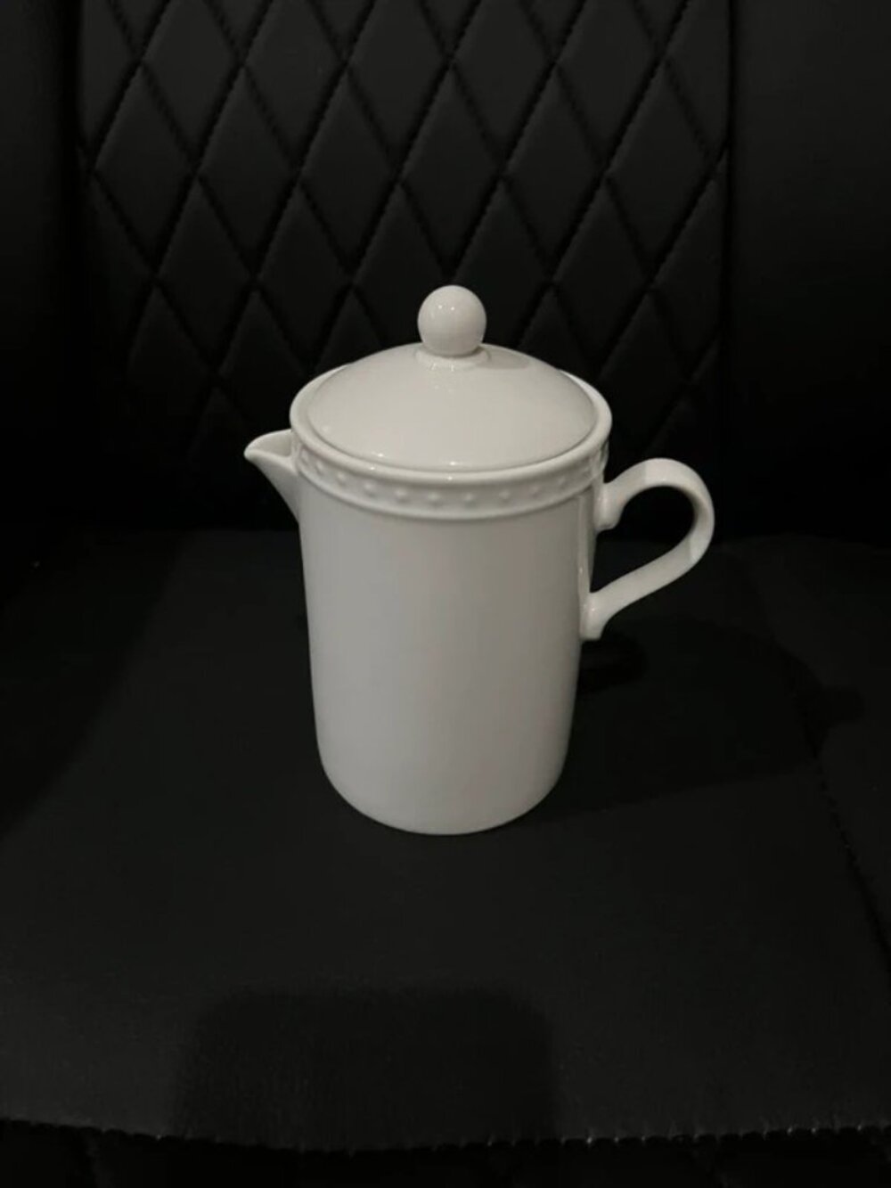 Crate & Barrel Staccato lidded creamer